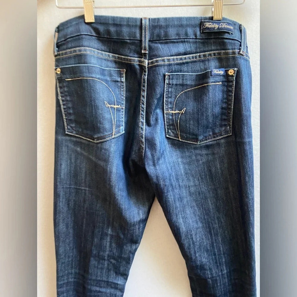Fidelity Rev slim straight leg mid rise Denim Jeans Sz 29 - Picture 4 of 11